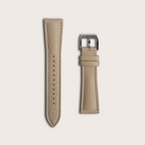 Clemence - Soft Large-Grain Leather Watch Strap