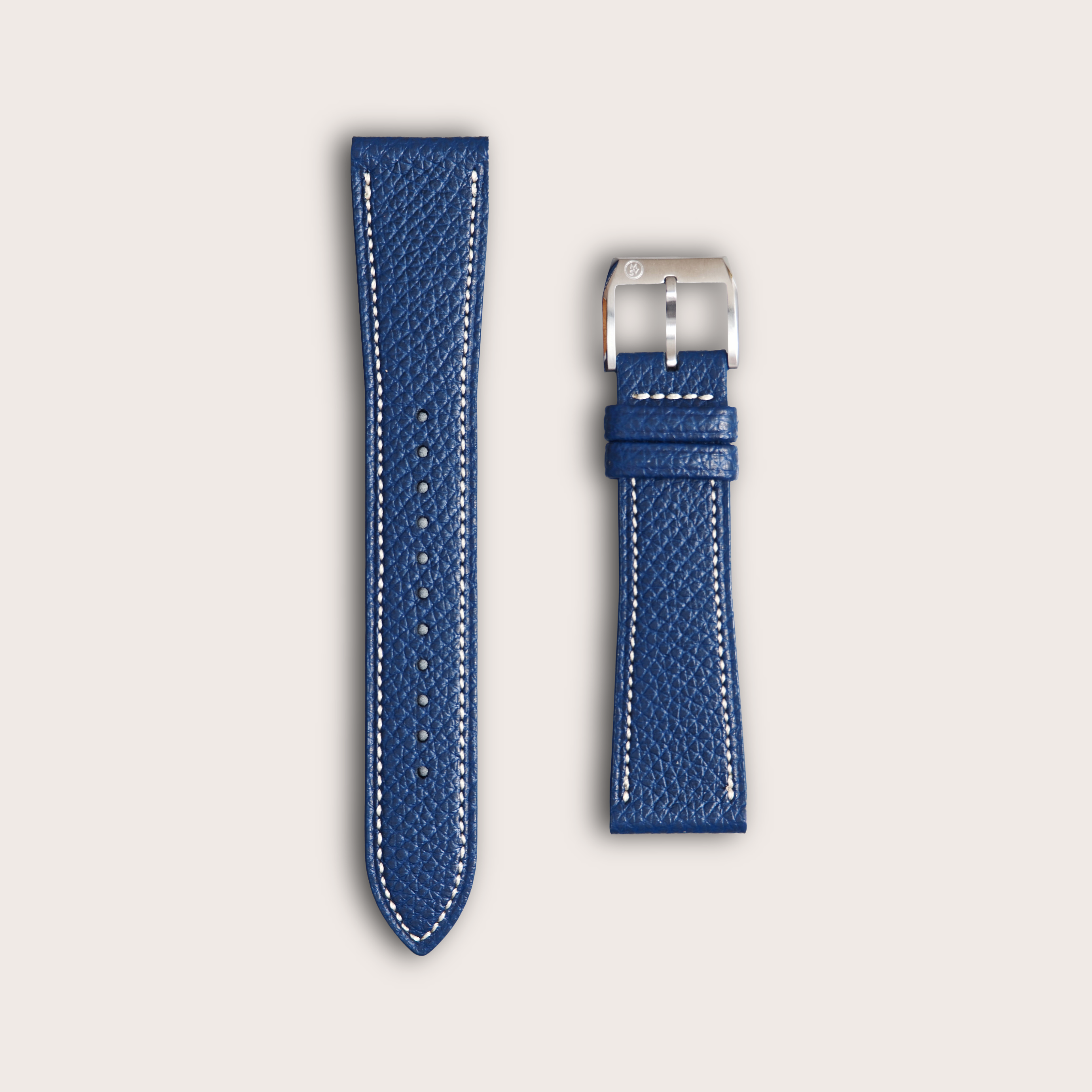 Epsom - Structured Italian Leather Watch Strap