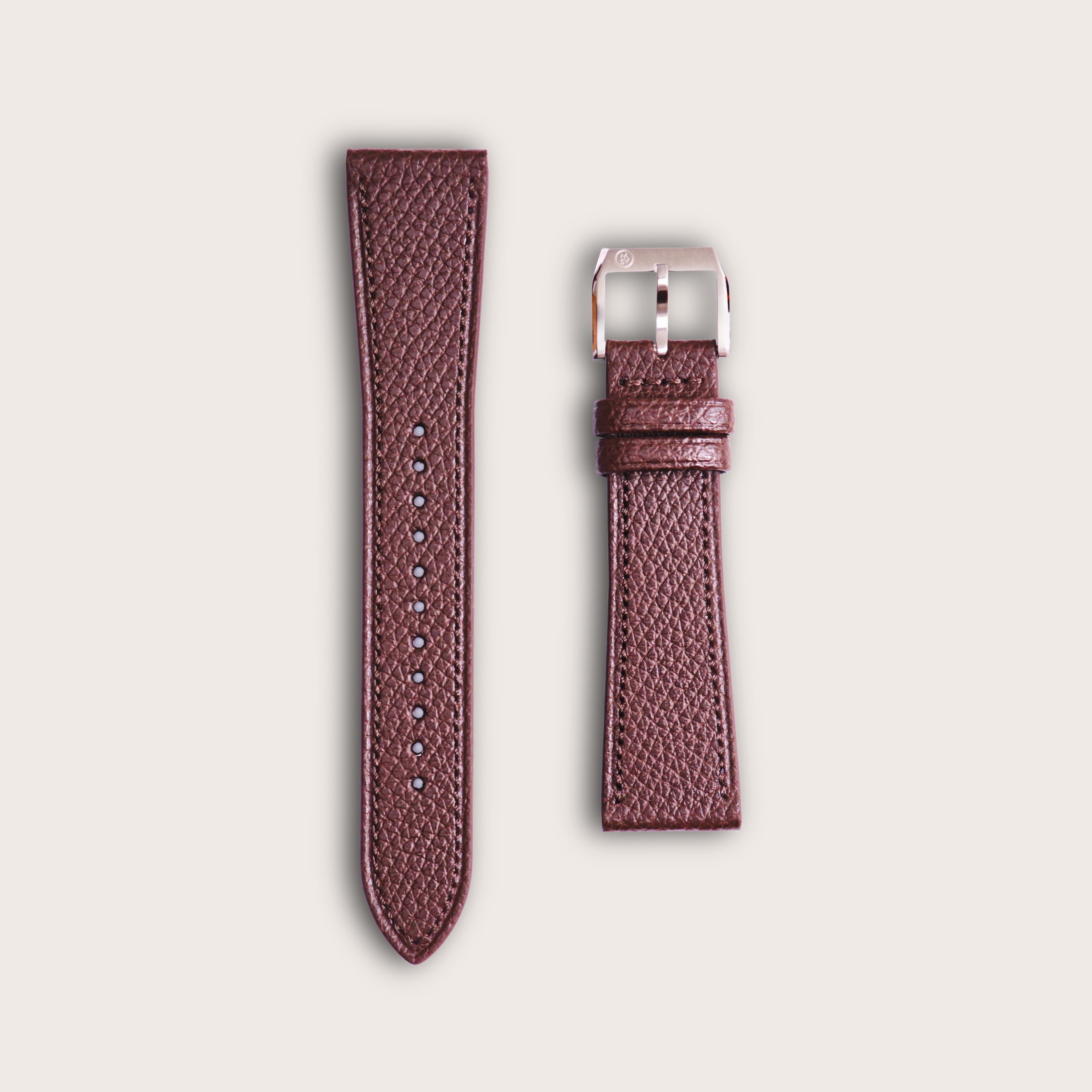 Epsom - Structured Italian Leather Watch Strap