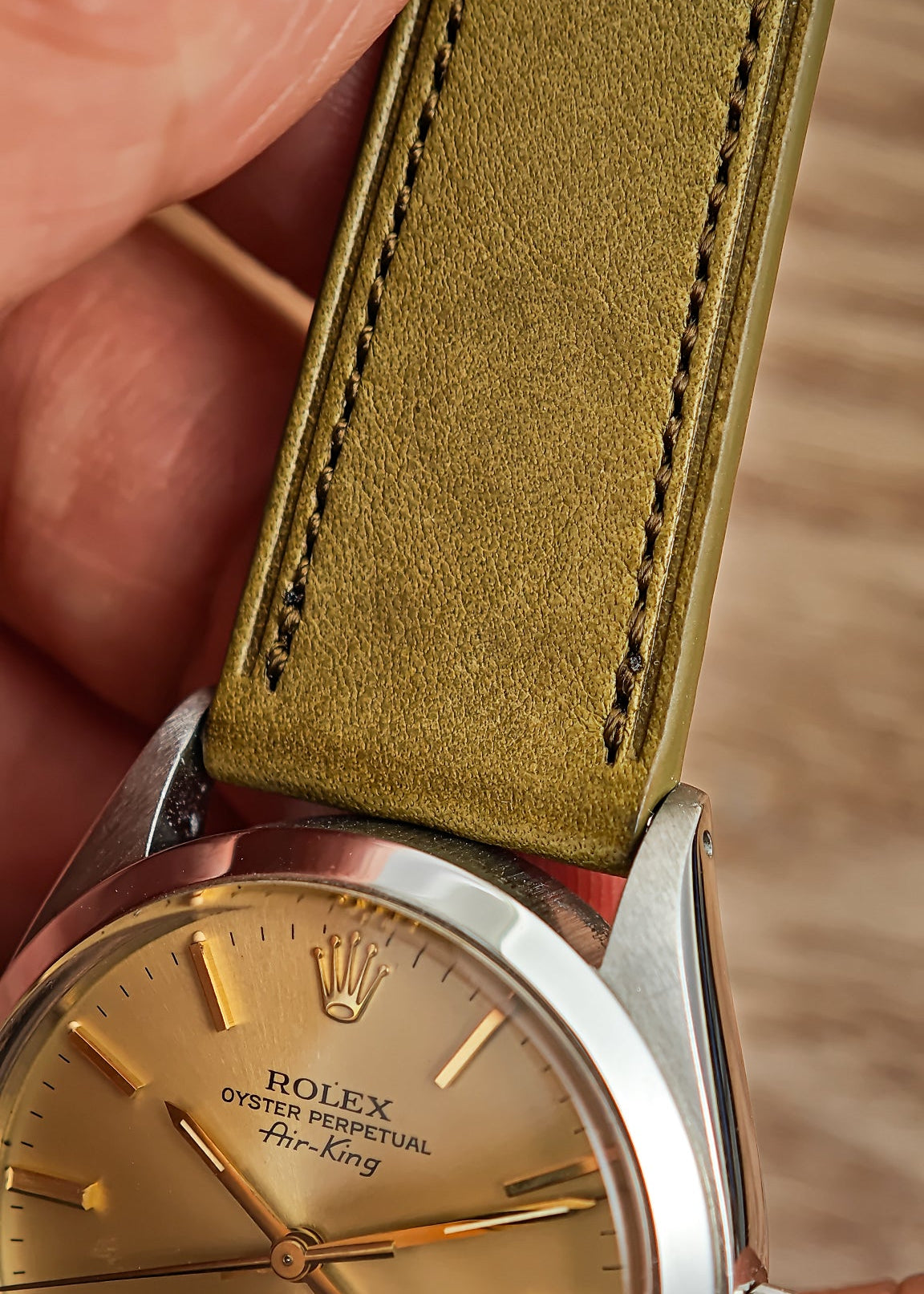 Oak - Vegetable-Tanned Leather Watch Strap