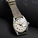 Waxed Cotton - Heritage Waxed Textile Watch Strap