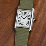 Guilloche - Textured TecTuff Leather Watch Strap