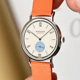 Guilloche - Textured TecTuff Leather Watch Strap