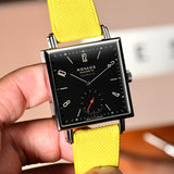 Guilloche - Textured TecTuff Leather Watch Strap