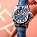 Sail Doek Sailcloth - Textured FKM Rubber Watch Strap