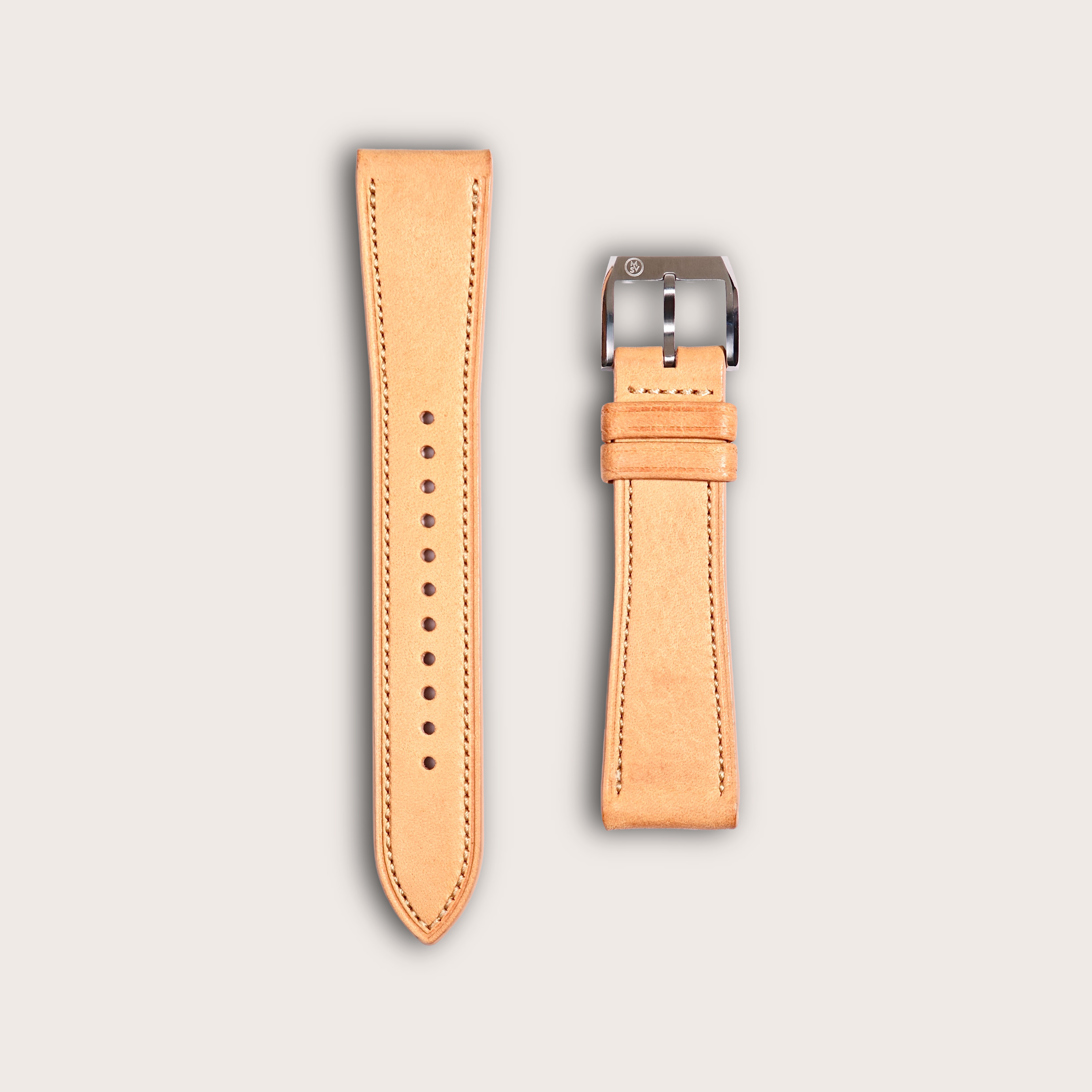 Oak - Vegetable-Tanned Leather Watch Strap