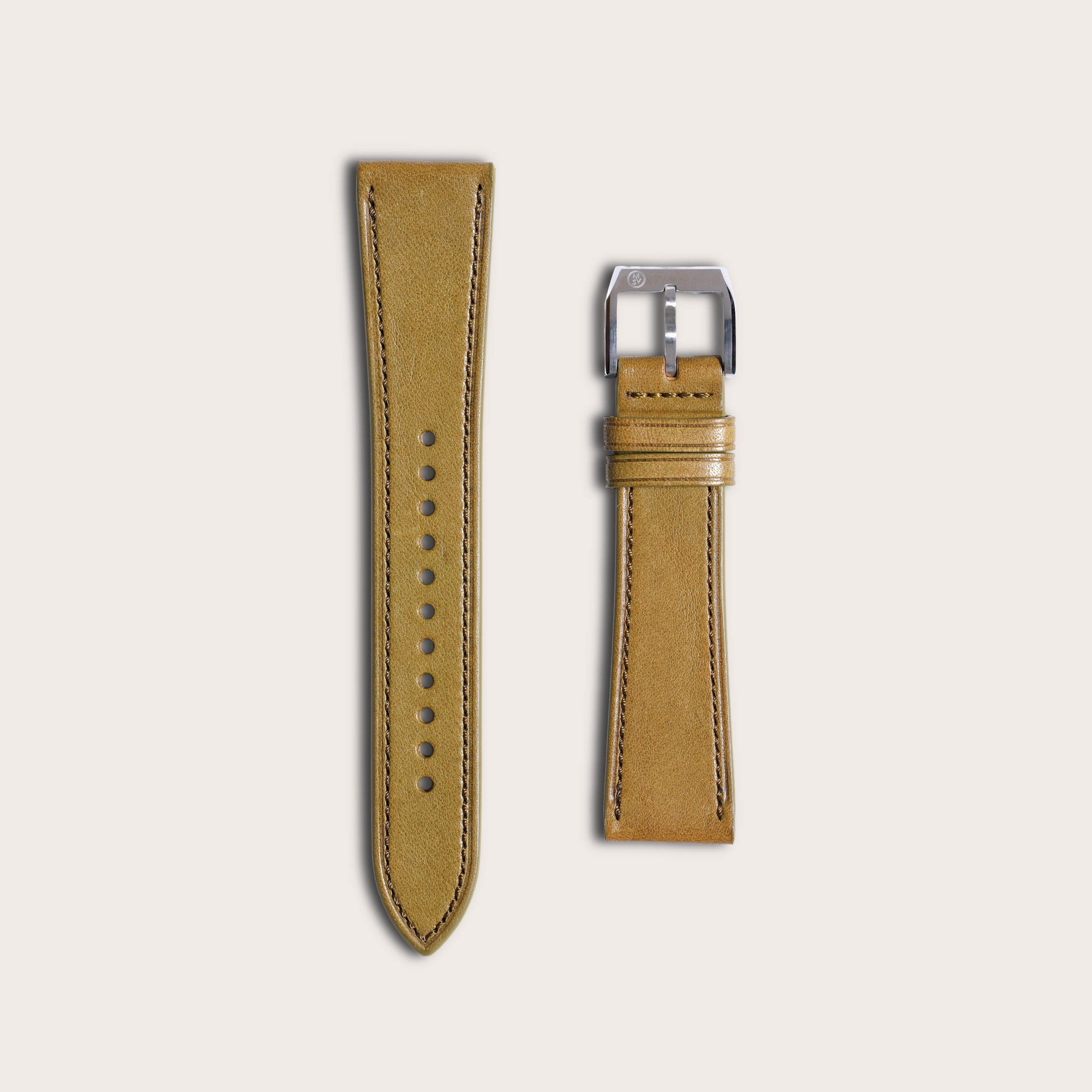 Oak - Vegetable-Tanned Leather Watch Strap