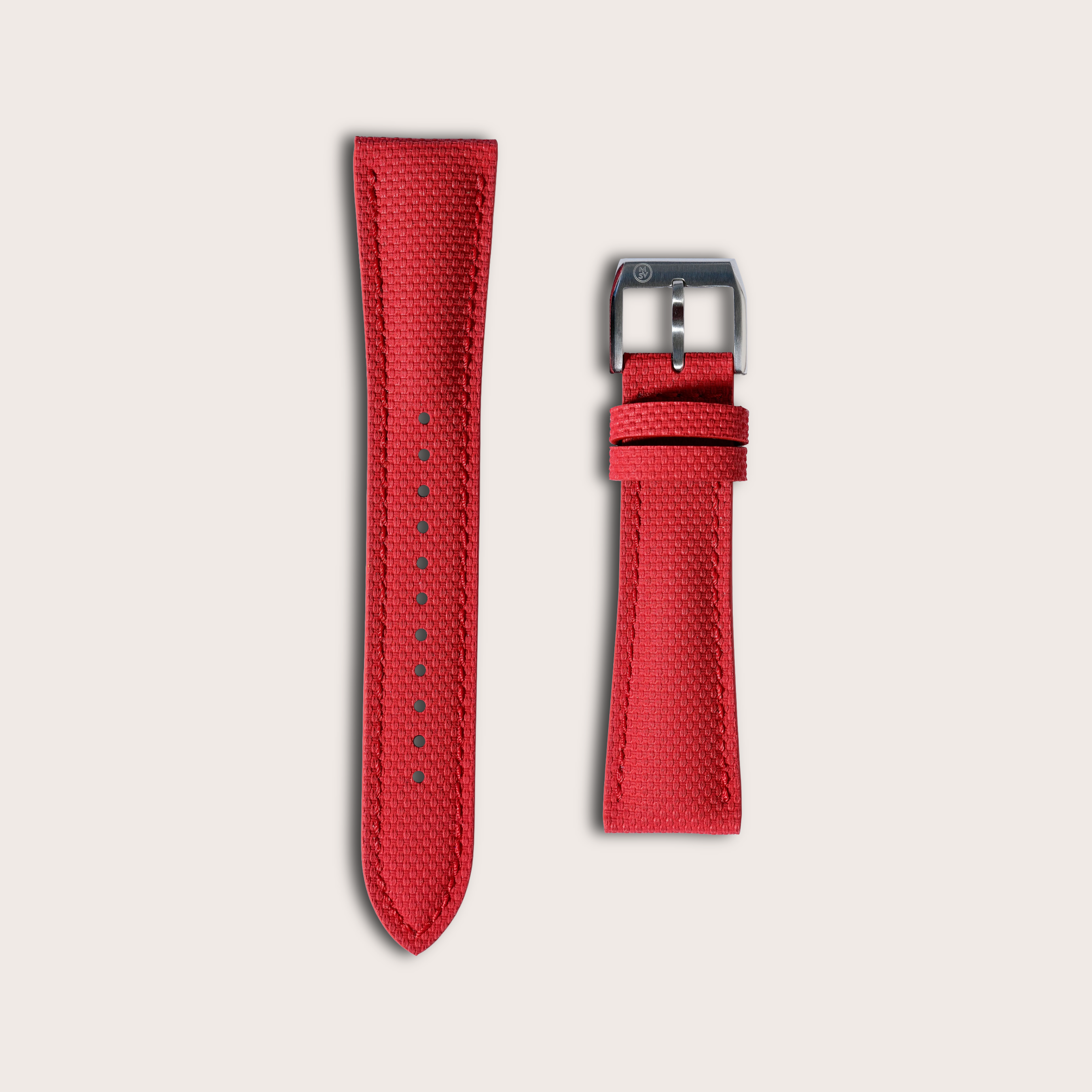 Sail Doek Sailcloth - Textured FKM Rubber Watch Strap