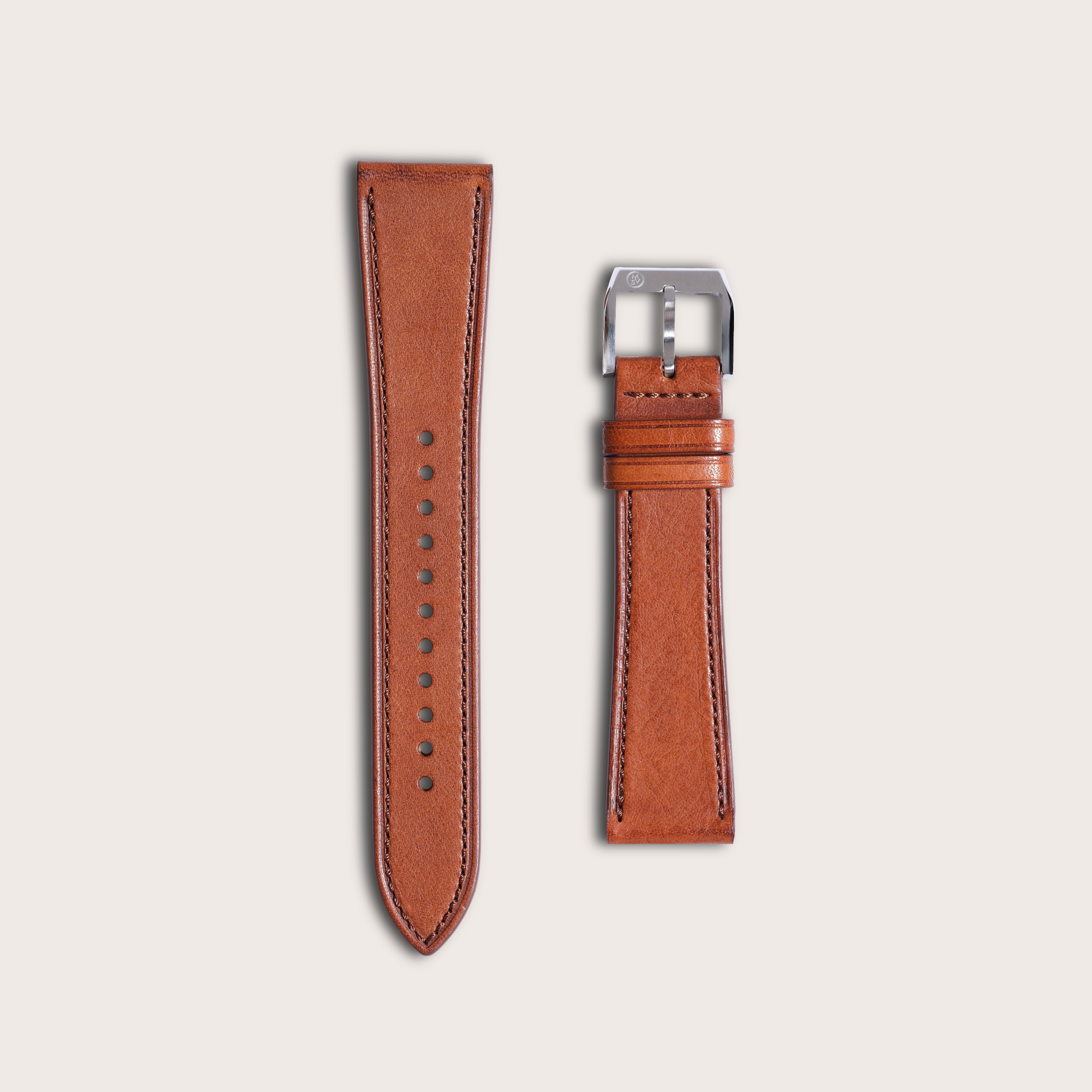 Oak - Vegetable-Tanned Leather Watch Strap